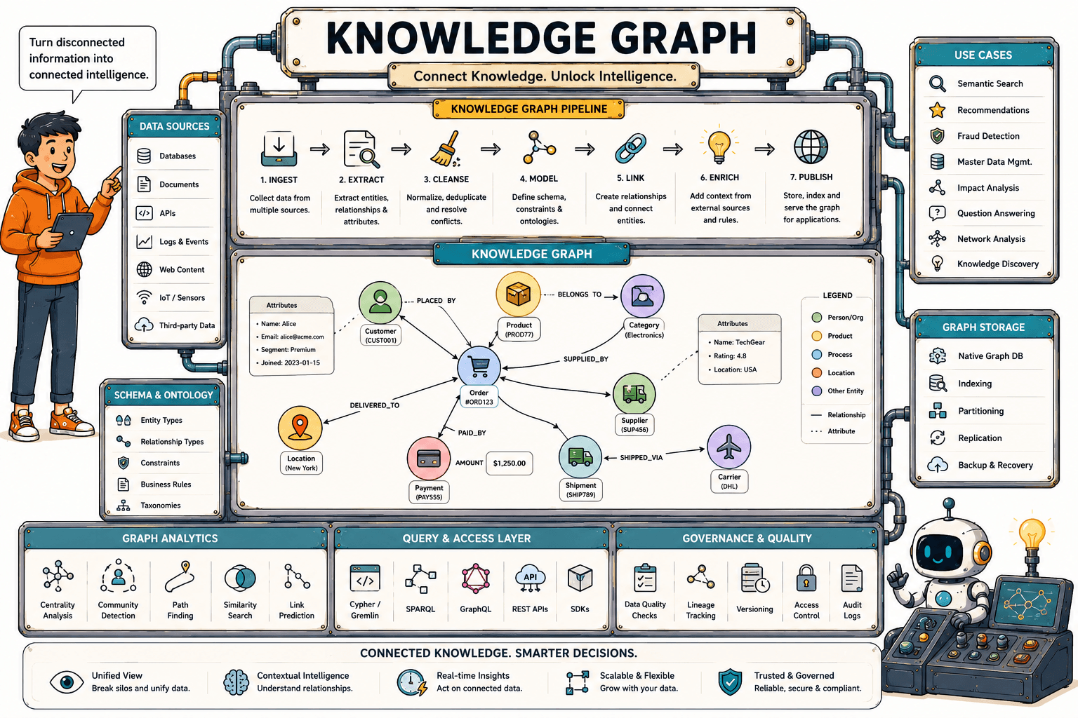 Knowledge graph cover